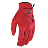 Callaway Golf Opti Color Glove (Worn on Left Hand, Standard, X-Large, Cardinal)
