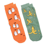 Thela Gaadi Cotton MenS And WomenS Printed Quirky & Funky Socks Unisex Mid Crew Length Bae And Boo Socks, Odour Free, Breath