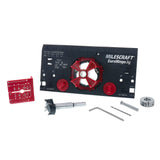 Milescraft 1342 Euro Hinge Jig Concealed Hinge Jig, Drilling Guide, Drill Jig for Framed and Frameless Cabinets. Metal Drill G
