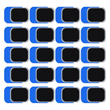 Flylin Radial Repair Patch, Rubber Tire Patches Heavy Duty Tire Patches 20 Pcs Square Tire Patch Tire Repair Tools for Puncture 