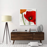Summer Poppies I-Paper Art-42,,X42,,