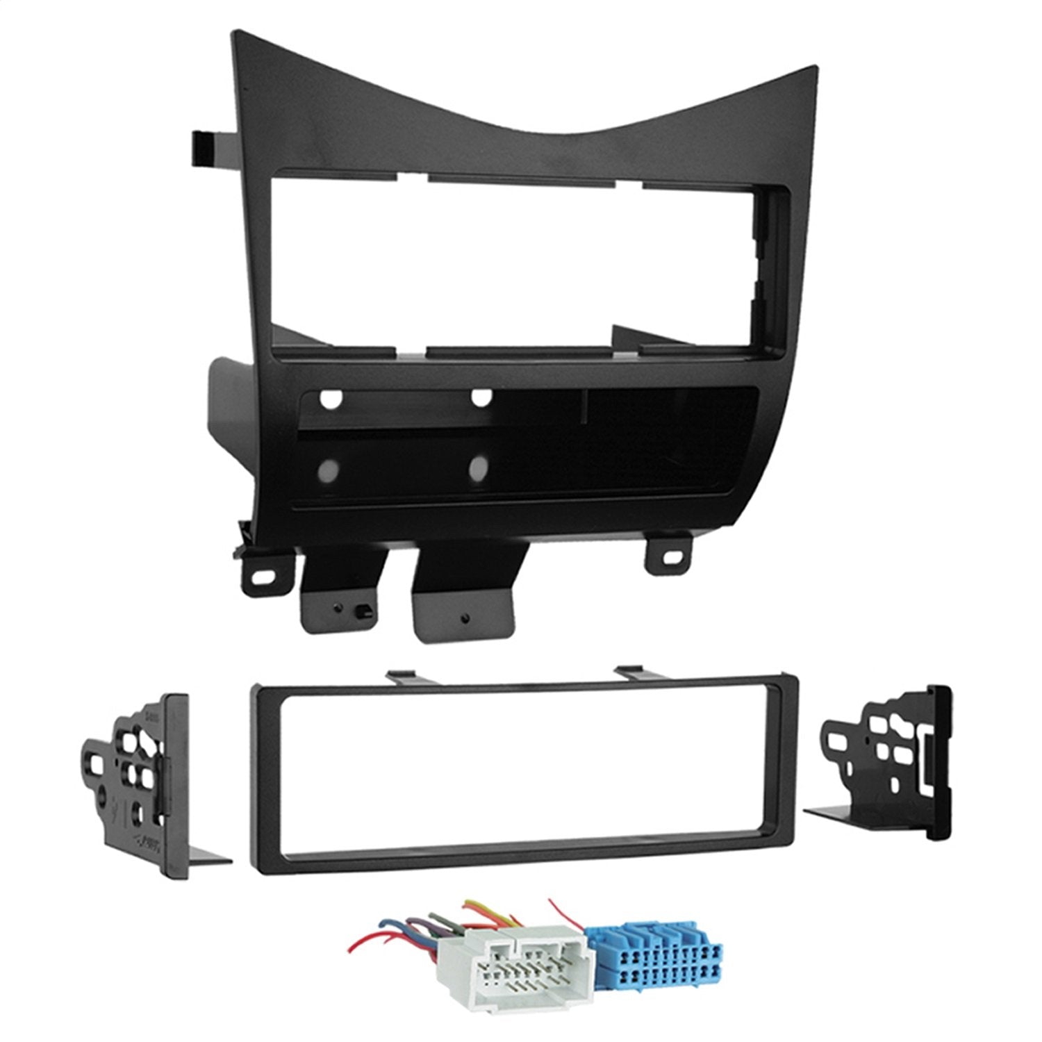 Metra 99-7862 Lower Dash Single Din Installation Kit For 2003-2007 Honda Accord With Wire Harness,Black, 8.70In. X 8.00In. X 4.5