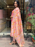 Shienzy Women'S Cotton Blend Kurta Set (1501Shz_Red_S)