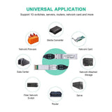 10G SFP+ Twinax Cable, Direct Attach Copper(DAC) Passive Cable, 3m (9.84ft),for Cisco SFP-H10GB-CU3M, Meraki, Ubiquiti, Mikrotik
