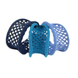 Di Prima Blues Combo Mesh Elastic, Indigo/Aqua/Smoke
