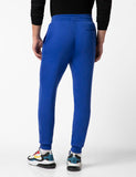 Fyltr Men'S Casual Joggers With Pintuck Design - Elasticated Waist With Drawstring | Welt Back Pocket | Solid Color,Cosmic Cobalt,Cosmic Cobalt,28