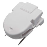 Advantus Panel Wall Clips, White, Pack of 20