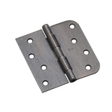 Richelieu Hardware 81822ORBB Reversible Full Mortise Combination Butt Hinge, 4 in (102 mm), OilRubbed Bronze Finish, (3 Pack)