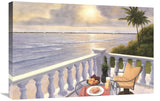 Breakfast On The Veranda-Canvas Art-30X20