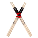 Drum Sticks 5B Maple Wood Tip DrumStick,2 Pairs Drum Stick Ideal for Drummers of All Levels, Used for Drums, Percussion and Prac