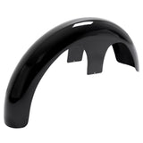 KUAFU 30 Wrapped Front Fender Compatible with Harley Bagger Touring Road King Glide FLTR FLHT FLHR FLHX Mudguard Powder Coated S