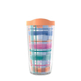 Tervis Spring Gingham Made in USA Double Walled Insulated Tumbler Travel Cup Keeps Drinks Cold & Hot, 16oz, Classic