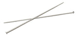 HimmuS Fashion Hub Special Aluminium Knitting Needle No 11, Length 25 Cm, Dia 3Mm (Pair Of 2 Knitting Needles) (Multicolo