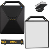 Starlink Mini Protective Cover Case, Portable Protector with 7 1/4-20 Nuts for DIYer-Friendly to Expand as Starlink Mini Mount, 