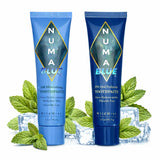 Numa Blue AM & PM Toothpaste Pack with Methylene Blue, Nano-Hydroxyapatite, Probiotics, Fluoride Free, Wild Mint 3.4 OZ [ 2 Tube