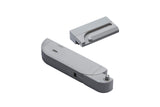 KURIKI Anti Slam Soft Close for Doors - 99 lbs Load (Left-Hand (Gray))
