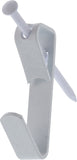 Hillman White 122305 Conventional Picture Hanger 30lb, 1 Count (6 Pack)