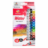 Crafts 4 All Watercolor Paint Set, 12Ml WaterBased Artist Water Colours, Vibrant Paint For Paper, Sketchbook, Calligraphy, Scho