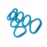 MERISHOPP Linked Resistance Band OnePiece Stretching Stretch Band BackOpening Fitness Equipment Blue