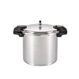 Mirro - 7114000221 Mirro 92122A Polished Aluminum 5 / 10 / 15-PSI Pressure Cooker / Canner Cookware, 22-Quart, Silver