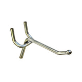 Azar Displays Azar 700882 All Wire Galvanized 2Inch Metal Hook, 50Pack
