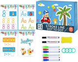 Paxcoo 3 Type Writing Book Set Premium A4 & Long Ruled Notebook For Students, Kids, College & Office | Study, Homework, Exam &
