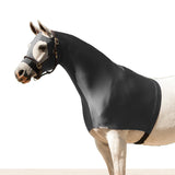 UltraFlex Horse Sleazy Slickers | Horse Protection Slinky | Dirt & Dust Defense | Pull-On Hood (Original) | Grey, Medium