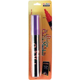 Uchida Marvy Broad Point Tip Regular Bistro Chalk Marker Art Supplies, 1Pack, Violet