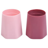 Tiny Twinkle Training Cup 2 Pack - Silicone Cups for Independent Drinking for Baby and Toddler, Baby Led Weaning Supplies Soft O