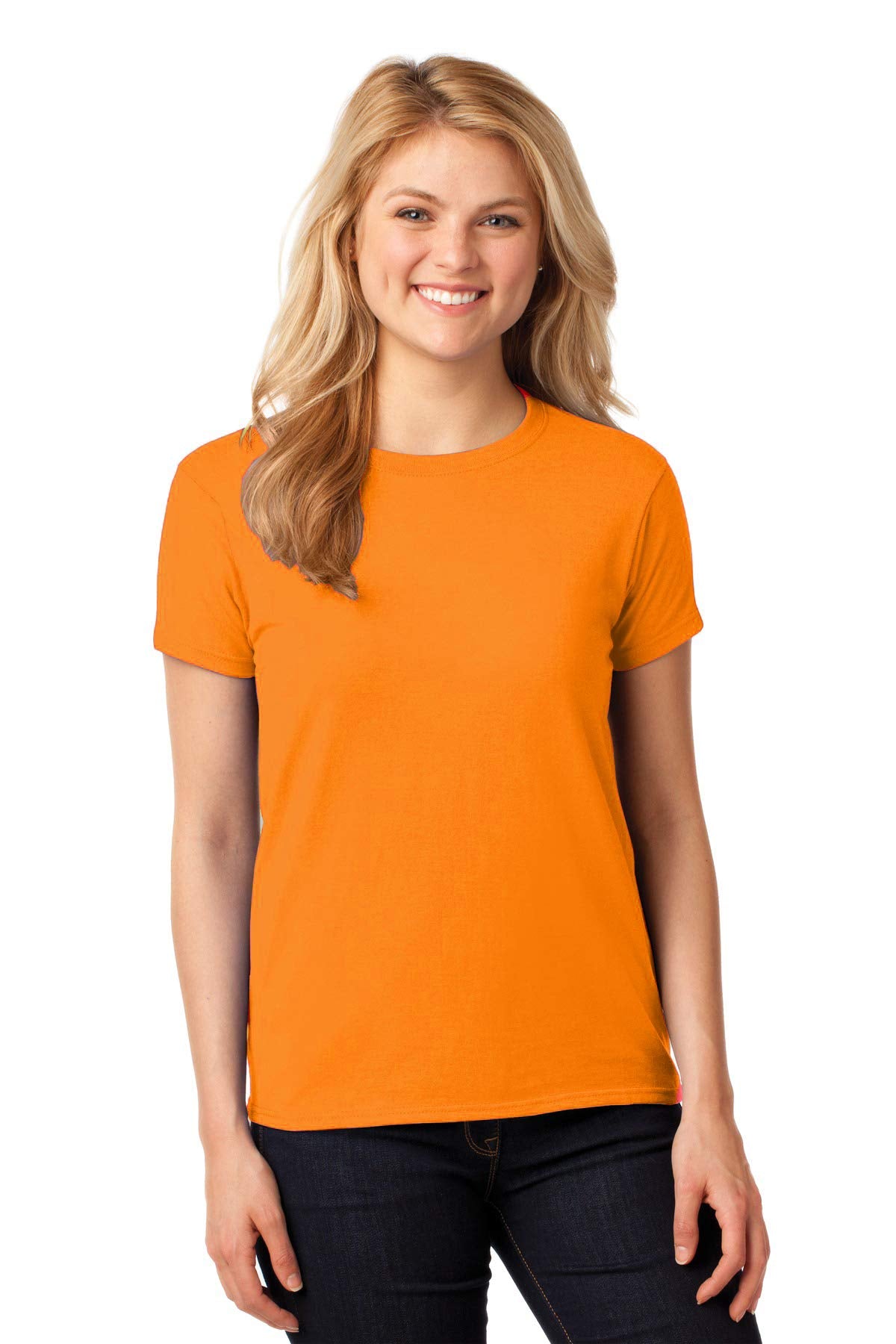 Anni Desinger Women'S Yellow Pure Cotton Regular Fit T-Shirt (Girl T Shirt Yellow_L),Yellow,L