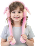 Rabbit Ear Plush Headband Warm Winter Ear Covers For Women, Girls & Kids