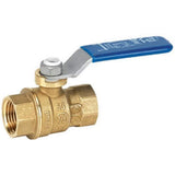 Homewerks 11621212 1/2 inch Full Port Ball Valve, 0.5Inch, Brass