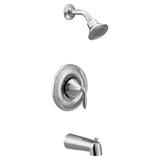 Moen Eva Chrome PosiTemp Tub and Shower Trim Kit, Valve Required, T2133