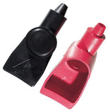 Ancor 260350 Marine Grade Electrical Battery Terminal Boots (Wing Nut Style, 1 Each Size 2 and 4, Black/Red, 2Pack)