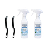 Freedaze Bathroom Cleaner Foam Spray (400ml) Spray, Wait & Scrub for Hard Water Stains, Rust & Soap Scum | Free Cleaning Brush