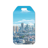 Isee 360 City Acrylic Luggage Bag Tag And Travel Id Label For Traveler Baggage Suitcases Bags With Ring