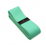 TRENDYNEST textileTextured Woven Resistance Band Sewn Sewn Label Loop Resistance Band 76Inch Rolled, Green S Resistance