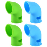BESTOYARD Silicone Steam Diverter Gas Conduit for Pressure Cooker Accessories Compatible with Instant Pot Foodi Mini 2.95X1.57X1