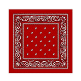 The Bandunies Soft Cotton Bandana,Pack Of 1, Multicolor, 52 Cm X 52, MenS, WomenS, Paisley Printed Bandanas, Headband, Scarf, 