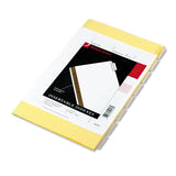 Wilson Jones Legal Insertable Dividers, 8Tab Set, 4Hole Punched, Clear Tabs on Buff Paper, 8.5 x 14 Inches (W54153)