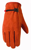 Wells Lamont 1018L Keystone Thumb, Suede Work Glove with Bucktan Cowhide Ball and Tape, Large