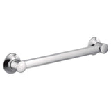 Moen YG0318CH Bathroom Safety 18Inch Stainless Steel Bathroom Grab Bar, Chrome