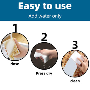 Foamworld 50 Pack Magic Sponge Eraser, Melamine Sponge Foam Pad, Extra Thick Enlarge Kitchen Dish Sponges, Multifunctional Clean