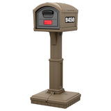 Simplay3 USPS T4 Extra Large Capacity XL Dig-Free Mailbox with Durable Double-Wall Construction, Weather-Resistant Design, and E
