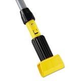 Rubbermaid Commercial Products Gripper Wet Mop Handle, 54Inch Fiberglass, Heavy Duty Mop for Industrial/Household Floor Cleanin