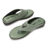 Ortho Joy Doctor Footwear For Women|| Fancy Slippers For Women || Orthopedic Women'S Fancy Slipper/Sandal For Women,Green,6,B0D5QVNXG5