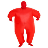 Morph Red Megamorph Kids Inflatable Costume, Funny Blow Up Bubble Suit For Kids, Red Inflatable Suit
