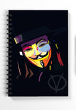 Blue Nexus Diaries Notebook Anonymous (6 X 9 Inch, Multicolour)_Bnnbl5