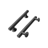 khtumeware 10 Pack 3 Inch(76mm) Matte Black Cabinet Pulls Kitchen Solid Heavy Duty Cabinet Pulls Kitchen Cabinet Hardware for Cu