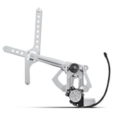 YHTAUTO Front Driver Side Power Window Regulator With 2-Pin Motor Assembly for Chevy Suburban Tahoe Blazer & GMC Yukon C/K1500 2